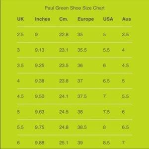 Paul green sizes Clearance